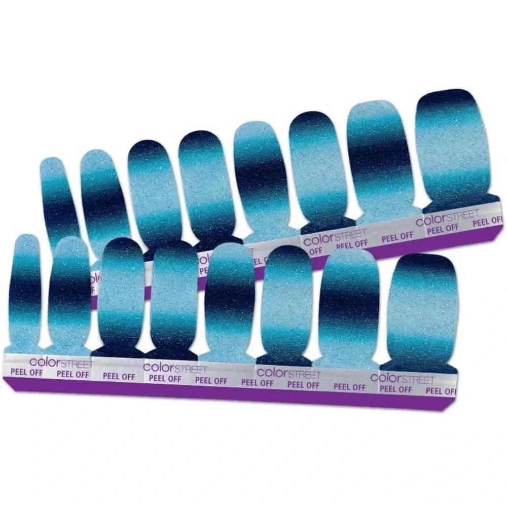 Color Street Nail Polish Strips Festival of Lights Retired New - Picture 5 of 8